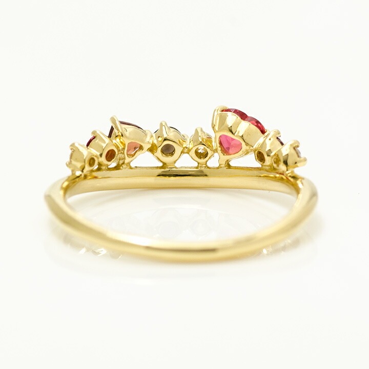 umu -アム- FINE JEWELRY STUIDIOK18 ベリーカクテル ダイヤモンド リング 「felice」rg0626_u.jpg