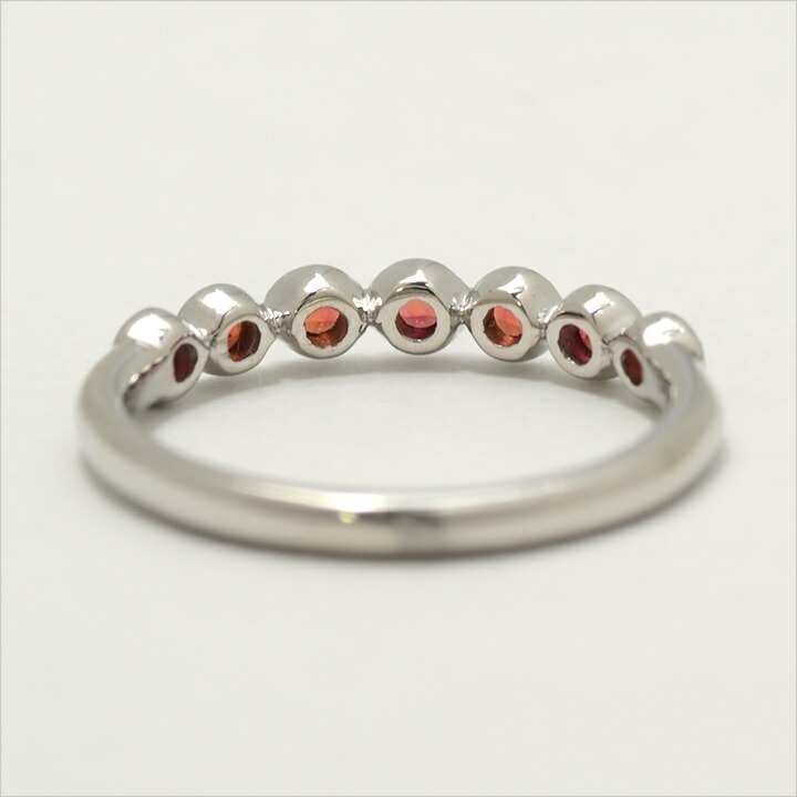 umu -アム- FINE JEWELRY STUIDIOK18 レディッシュサファイア リング 「ponte」rg0630_u.jpg