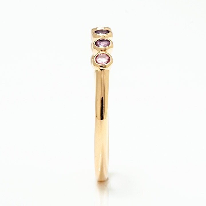 umu -アム- FINE JEWELRY STUIDIOK18 フェミニンカラー リング 「ponte」rg0632_y.jpg