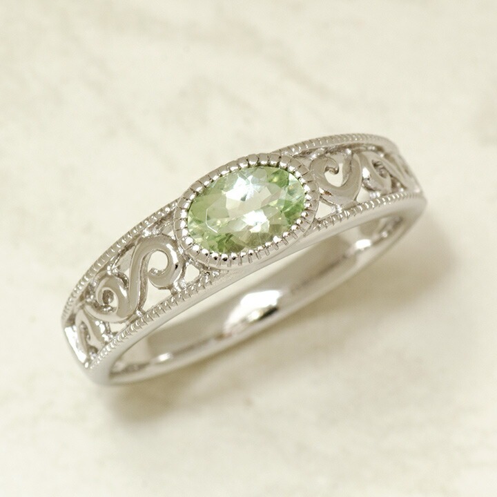 umu -アム- FINE JEWELRY STUIDIOK18 アンブリゴナイト アイビーモチーフ リング 「berso」rg0636_kanban2.jpg