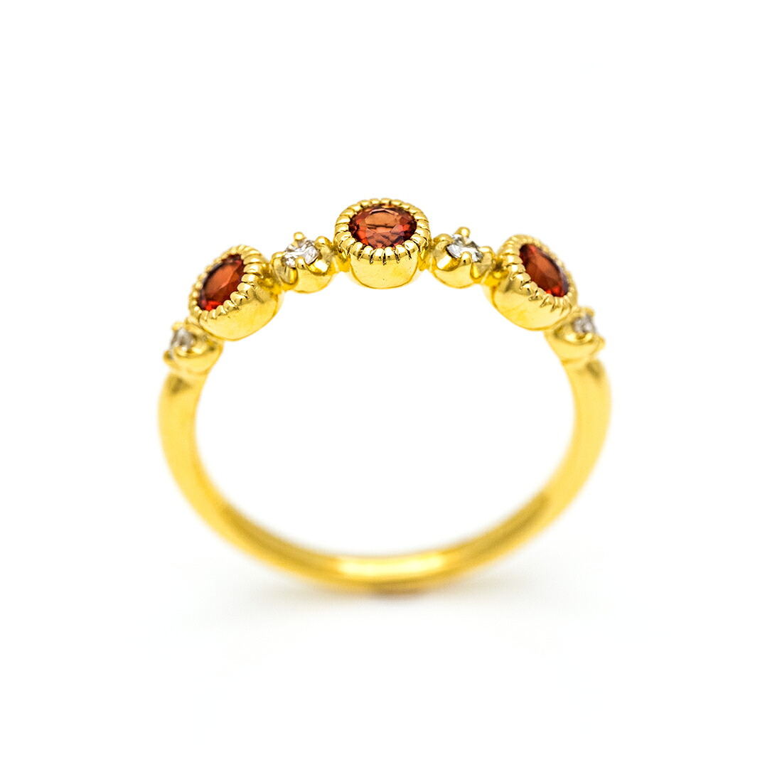umu -アム- FINE JEWELRY STUIDIOアンデシン ダイヤモンド リング 「margherita」rg0639_s.jpg