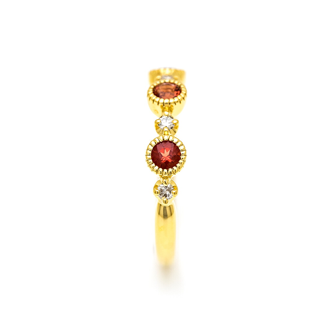 umu -アム- FINE JEWELRY STUIDIOアンデシン ダイヤモンド リング 「margherita」rg0639_y.jpg