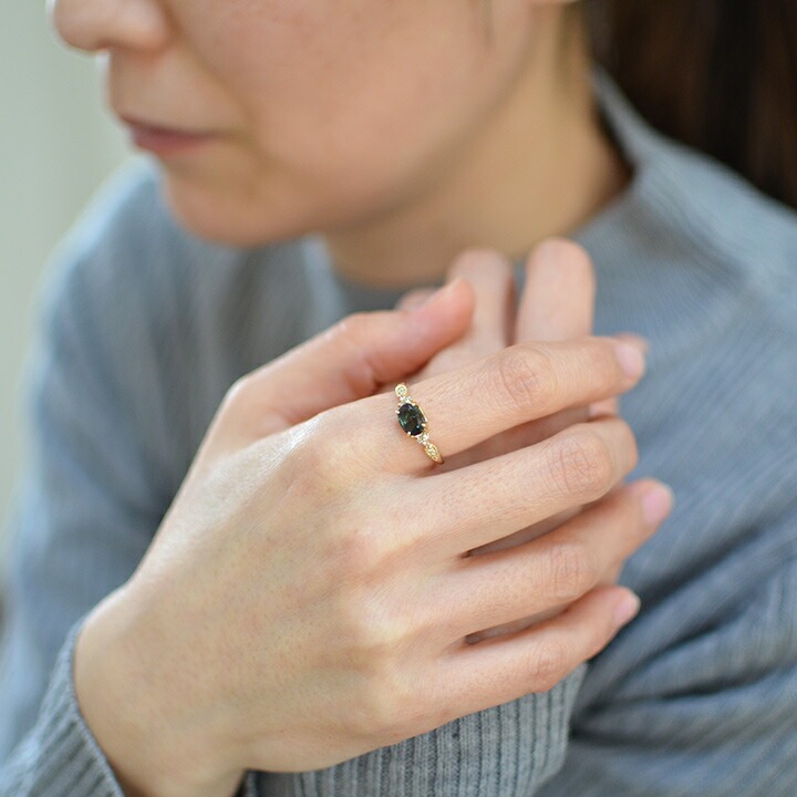 umu -アム- FINE JEWELRY STUIDIOK18 カラーチェンジアンデシン ダイヤモンド リング 「amanza」rg0641_i2.jpg