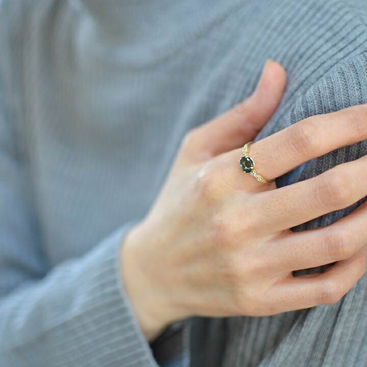 umu -アム- FINE JEWELRY STUIDIOK18 カラーチェンジアンデシン ダイヤモンド リング 「amanza」rg0641_i3.jpg