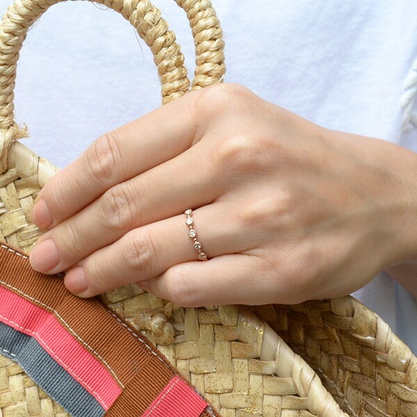 umu -アム- FINE JEWELRY STUIDIOK18 ダイヤモンド リング 「corolla」rg0643_i2.jpg