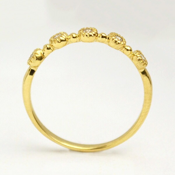 umu -アム- FINE JEWELRY STUIDIOK18 ダイヤモンド リング 「corolla」rg0643_s.jpg