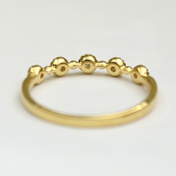 umu -アム- FINE JEWELRY STUIDIOK18 ダイヤモンド リング 「corolla」rg0643_u.jpg