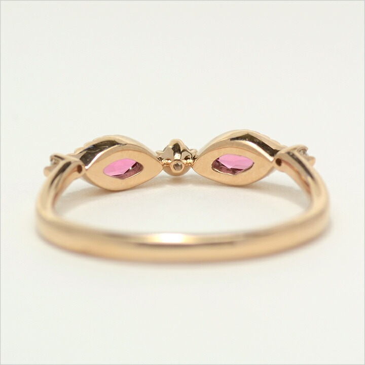 umu -アム- FINE JEWELRY STUIDIOピンクトルマリン ダイヤモンド リング 「aliare」rg0645_u.jpg