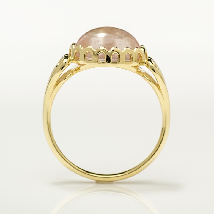 umu -アム- FINE JEWELRY STUIDIOローズクォーツ リング 「doma」rg0649_s.jpg