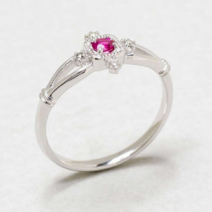 umu -アム- FINE JEWELRY STUIDIOルビー ダイヤモンド リング 「portagioie」rg0656_kanban2.jpg