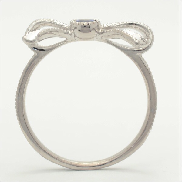 umu -アム- FINE JEWELRY STUIDIOK18 タンザナイト リボンモチーフ リング 「legame」rg0666_s.jpg