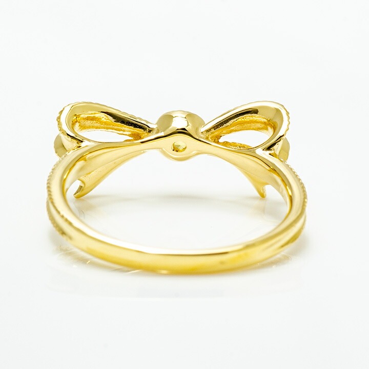 umu -アム- FINE JEWELRY STUIDIOイエローベリル リボンモチーフ リング 「legame」rg0668_u.jpg