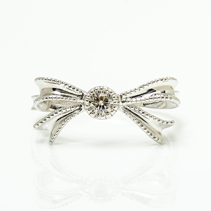 umu -アム- FINE JEWELRY STUIDIOダイヤモンド リボンモチーフ リング 「legame」rg0669_m.jpg