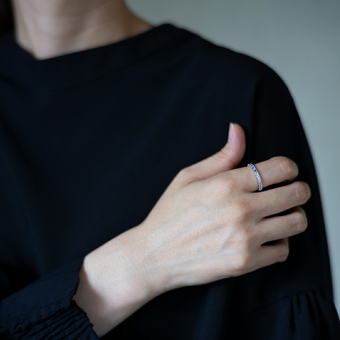 umu -アム- FINE JEWELRY STUIDIOタンザナイト ブルームーンストーン フルエタニティリングrg0683_i3.jpg