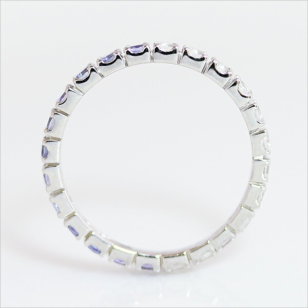 umu -アム- FINE JEWELRY STUIDIOK18 タンザナイト×ブルームーンストーン フルエタニティリングrg0683_s.jpg