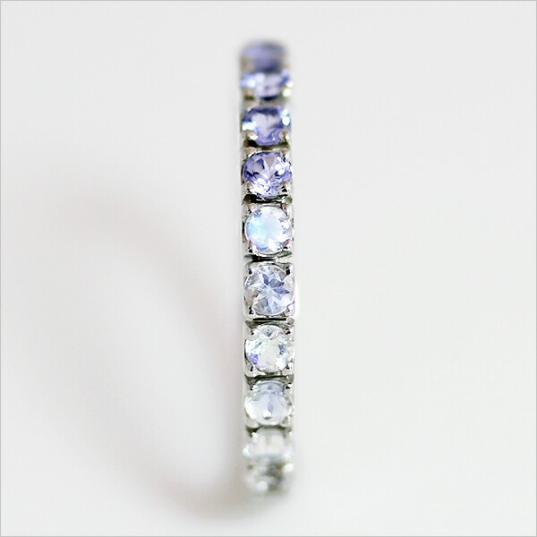 umu -アム- FINE JEWELRY STUIDIOK18 タンザナイト×ブルームーンストーン フルエタニティリングrg0683_y.jpg