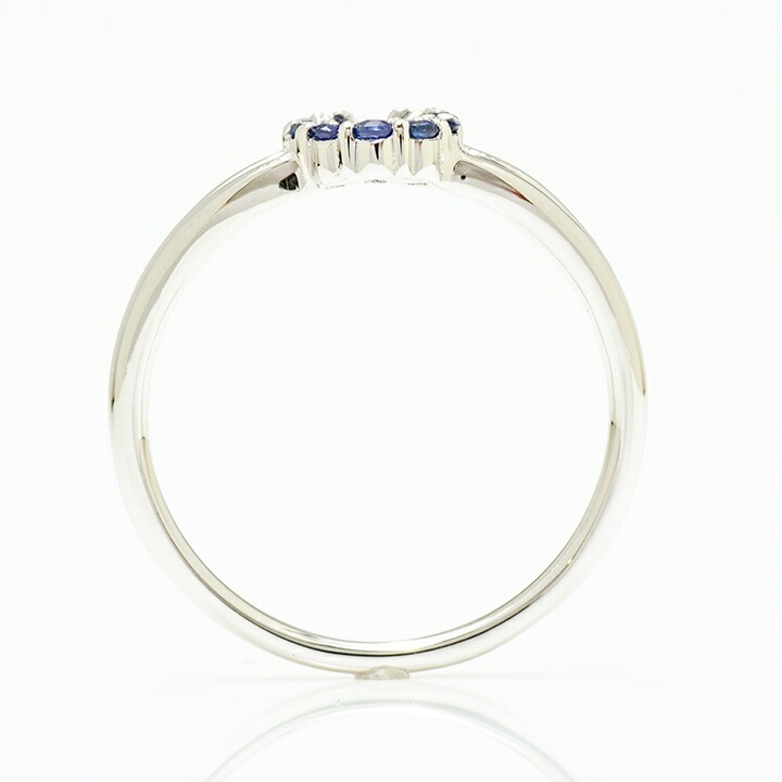 umu -アム- FINE JEWELRY STUIDIOK18 ブルーサファイア リング 「fortuna」rg0685_s.jpg
