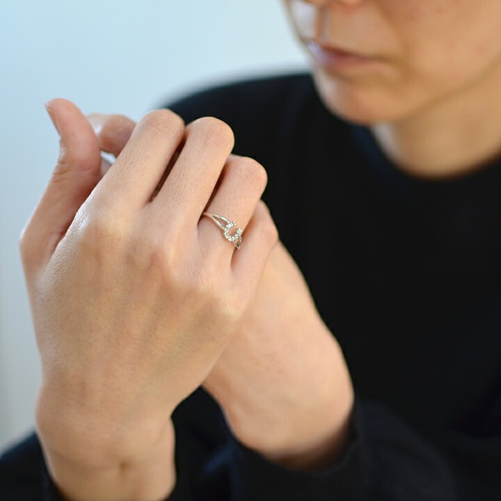 umu -アム- FINE JEWELRY STUIDIOK18 ダイヤモンド リング 「fortuna」rg0688_i2.jpg