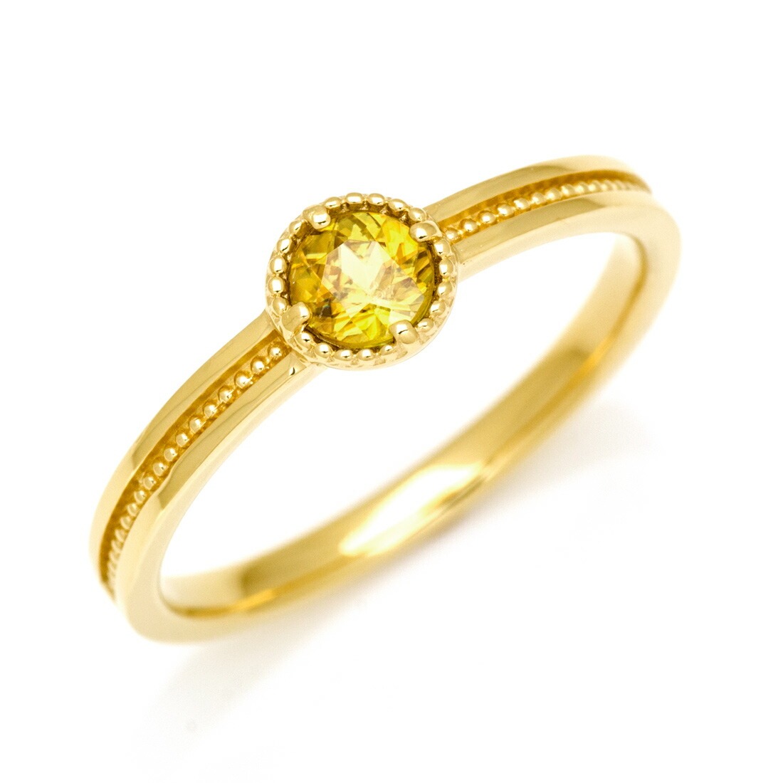 【新品・未使用】最終値下げです❢❢ゴールド＆1粒ダイヤモンドウエーブリング11号 ダイヤモンド 18K ホワイトゴールド リング 11号-12号 AR-V6332