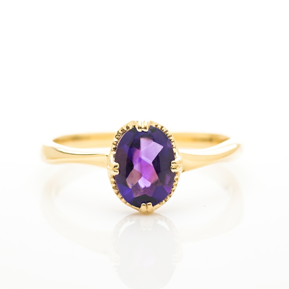 umu -アム- FINE JEWELRY STUIDIOK18 アメシスト リング 「drop」rg0697_m.jpg