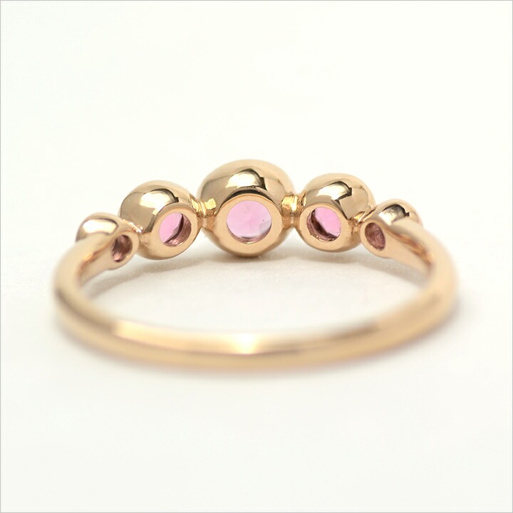 umu -アム- FINE JEWELRY STUIDIOピンクトルマリン リング 「cerchio」rg0698_u.jpg