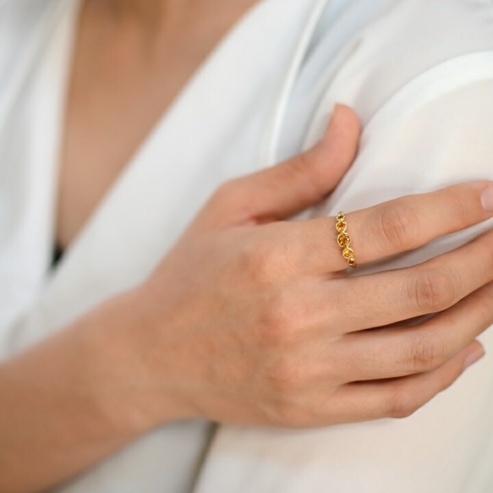 umu -アム- FINE JEWELRY STUIDIOシトリン リング 「cerchio」rg0699_i3.jpg