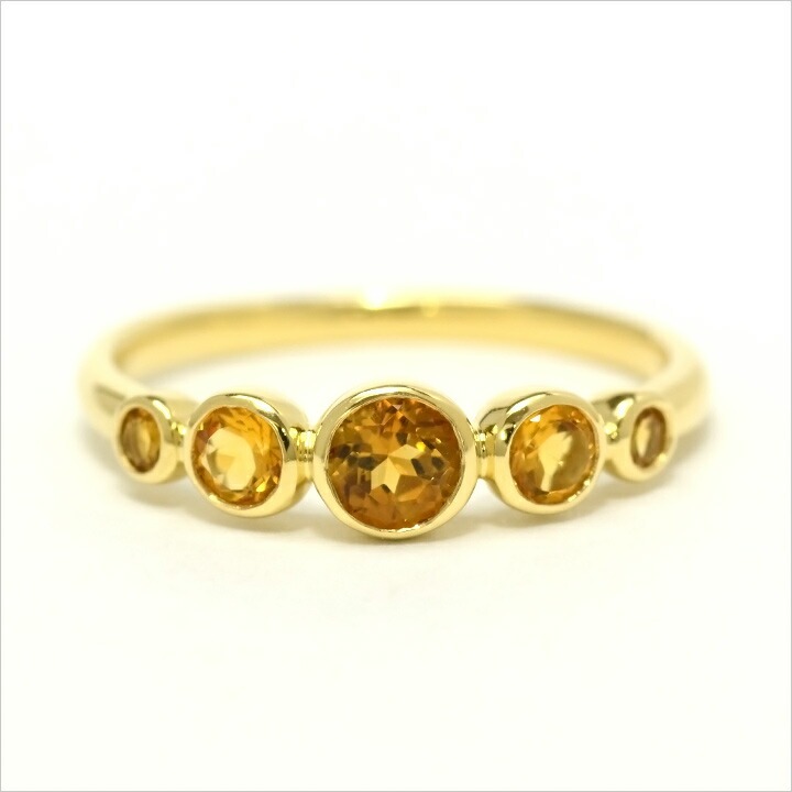 umu -アム- FINE JEWELRY STUIDIOシトリン リング 「cerchio」rg0699_m.jpg