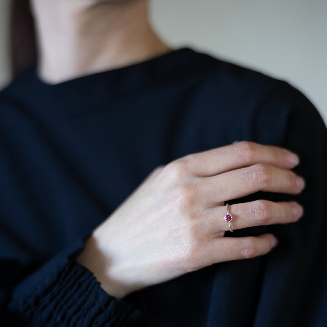 umu -アム- FINE JEWELRY STUIDIOルベライト リング 「levita」rg0704_i3.jpg