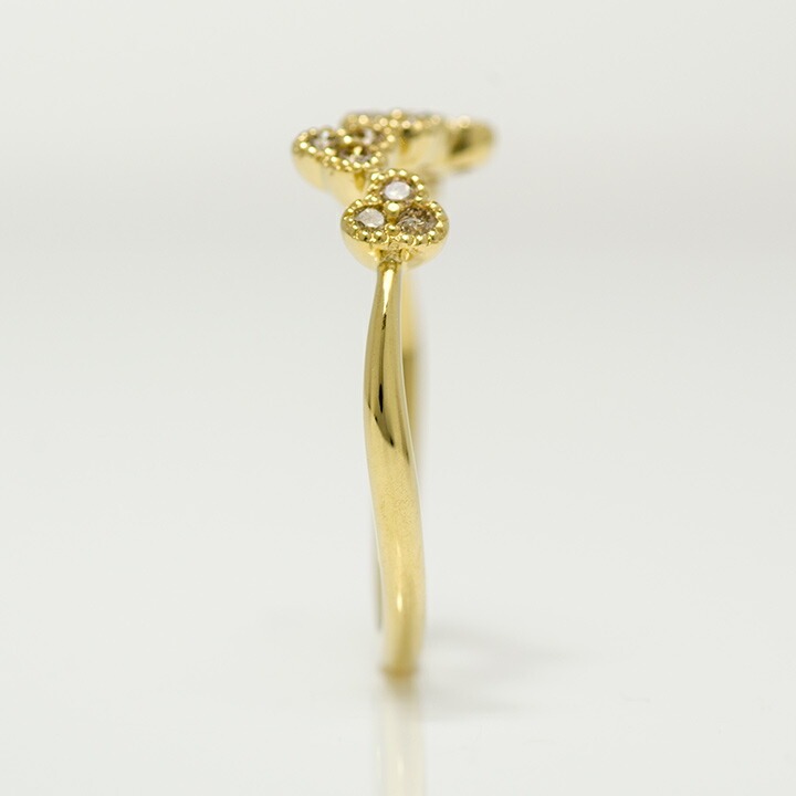 umu -アム- FINE JEWELRY STUIDIOブラウンダイヤモンド フラワーモチーフ リング 「fiorita」rg0711_y.jpg