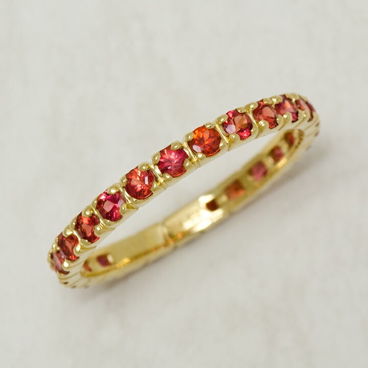 umu -アム- FINE JEWELRY STUIDIOレディッシュサファイア フルエタニティリングrg0713_kanban2.jpg