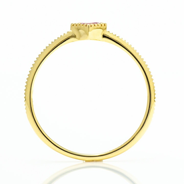 umu -アム- FINE JEWELRY STUIDIOK18 ピンクサファイア リング 「asso」rg0719_s.jpg