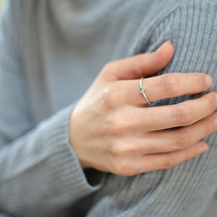 umu -アム- FINE JEWELRY STUIDIOK18 グリーンサファイア リング 「asso」rg0720_i3.jpg