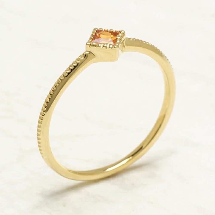 umu -アム- FINE JEWELRY STUIDIOK18 オレンジサファイア リング 「asso」rg0722_kanban2.jpg