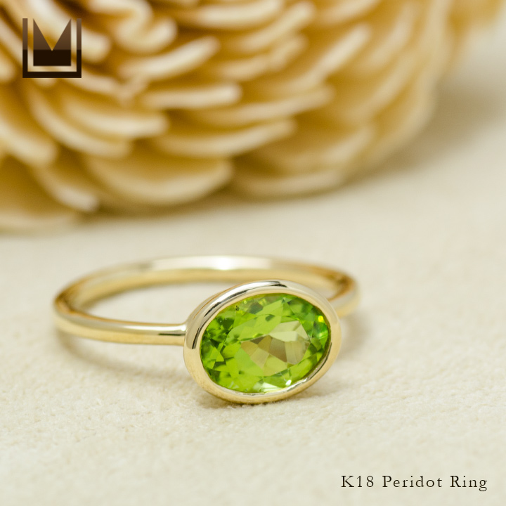 umu -アム- FINE JEWELRY STUIDIOペリドット リング 「ignudo」rg0724_1.jpg