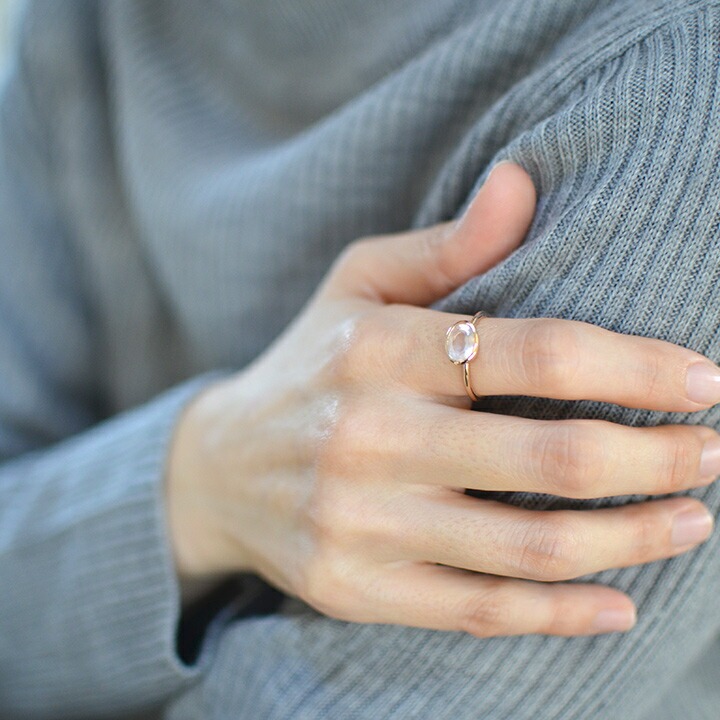 umu -アム- FINE JEWELRY STUIDIOローズクォーツ リング 「ignudo」rg0725_i3.jpg