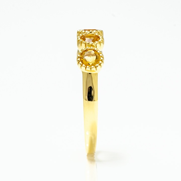 umu -アム- FINE JEWELRY STUIDIOシトリン リング 「fiorente」rg0728_y.jpg