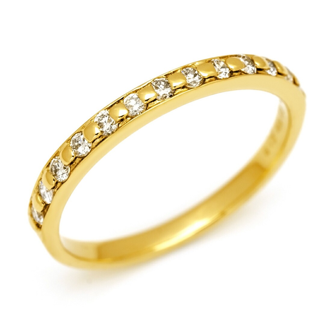 18K 一粒ダイヤモンド•デザインリング✴︎used ✴︎ カテゴリー RING DIAMOND | umu -アム- FINE JEWELRY STUIDIO
