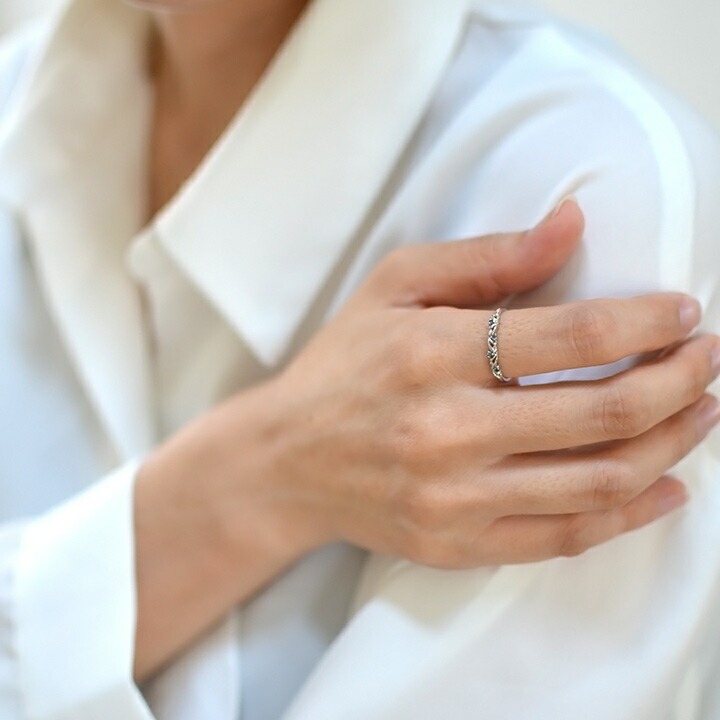 umu -アム- FINE JEWELRY STUIDIOブルーダイヤモンド リング 「arabesco」rg0752_i3.jpg