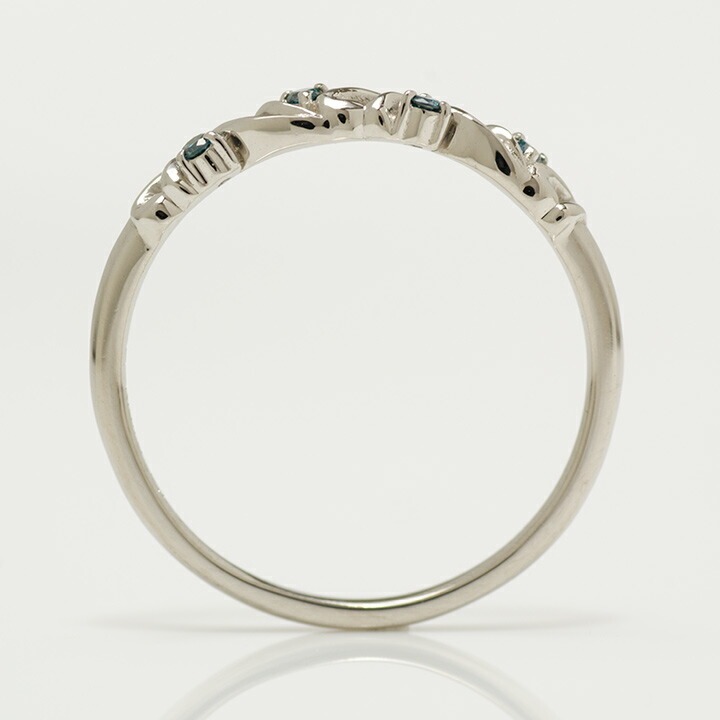 umu -アム- FINE JEWELRY STUIDIOブルーダイヤモンド リング 「arabesco」rg0752_s.jpg