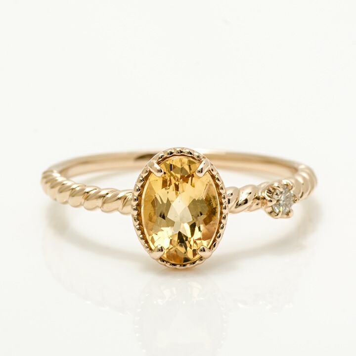 umu -アム- FINE JEWELRY STUIDIOインペリアルトパーズ ダイヤモンド リング 「spaiato」rg0759_m.jpg