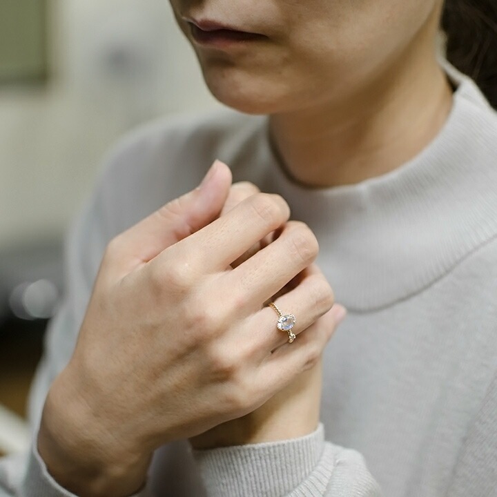 umu -アム- FINE JEWELRY STUIDIOブルームーンストーン ダイヤモンド リング 「spaiato」rg0760_i2.jpg