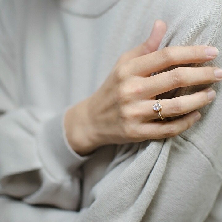 umu -アム- FINE JEWELRY STUIDIOブルームーンストーン ダイヤモンド リング 「spaiato」rg0760_i3.jpg