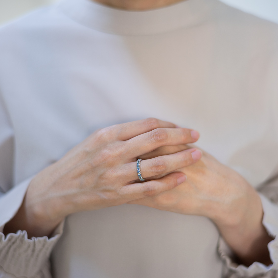 umu -アム- FINE JEWELRY STUIDIOサンタマリアアクアマリン フルエタニティリングrg0763_i2.jpg