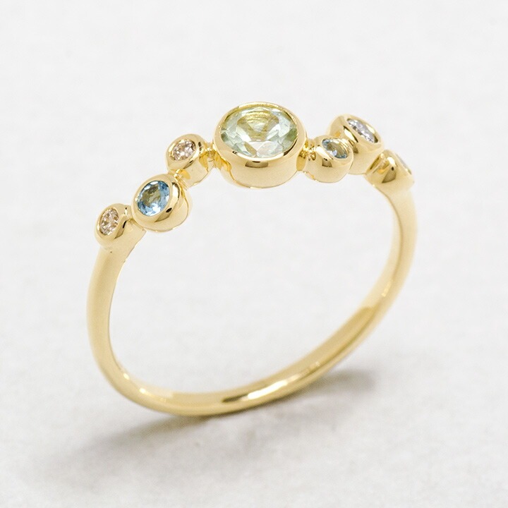 umu -アム- FINE JEWELRY STUIDIOK18 リフレッシングカラー ダイヤモンド リング 「saponata」rg0765_kanban2.jpg