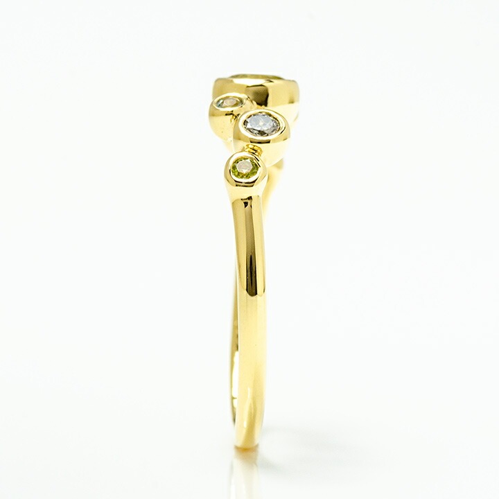 umu -アム- FINE JEWELRY STUIDIOK18 リフレッシングカラー ダイヤモンド リング 「saponata」rg0765_y.jpg