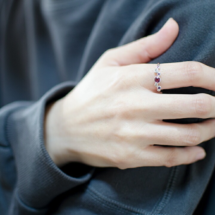 umu -アム- FINE JEWELRY STUIDIOチャーミングカラー ダイヤモンド リング 「saponata」rg0766_i3.jpg