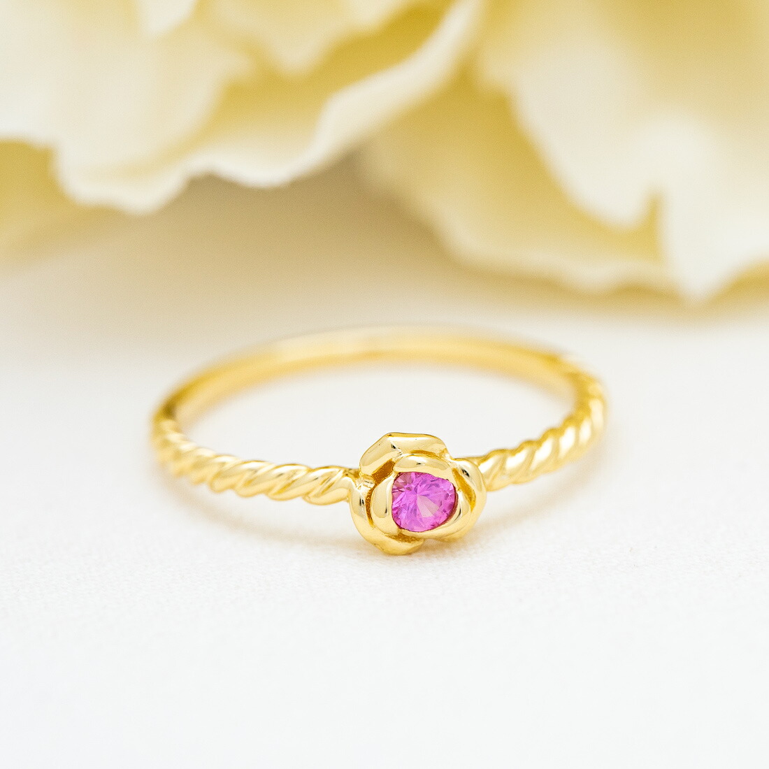 umu -アム- FINE JEWELRY STUIDIOピンクサファイア リング 「romantica」rg0772_1.jpg