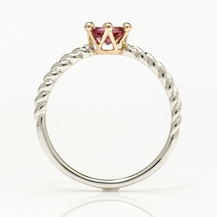 umu -アム- FINE JEWELRY STUIDIOK18/PT900 ピンクトルマリン リング 「reginetta」rg0775_s.jpg