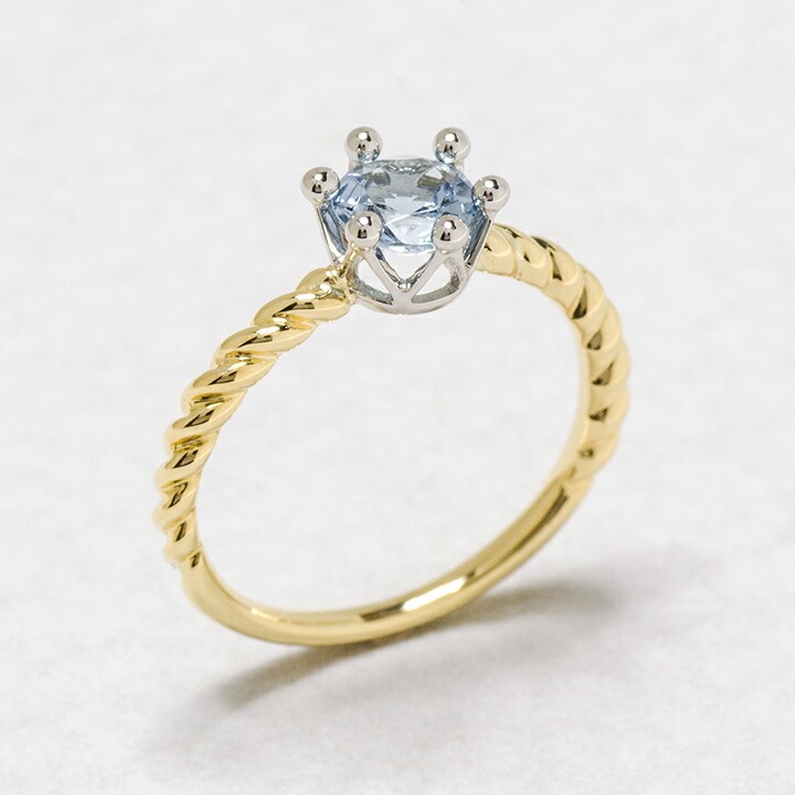 umu -アム- FINE JEWELRY STUIDIOK18/PT900 アクアマリン リング 「reginetta」rg0776_kanban2.jpg