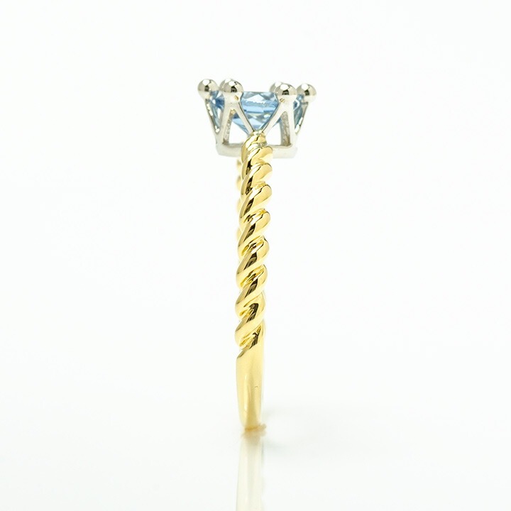 umu -アム- FINE JEWELRY STUIDIOK18/PT900 アクアマリン リング 「reginetta」rg0776_y.jpg